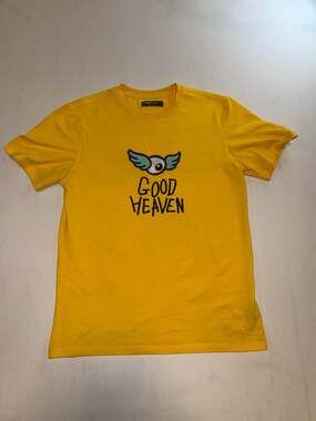 Roku Studio Men's Good Heaven Graphic T-Shirt Yellow Size L